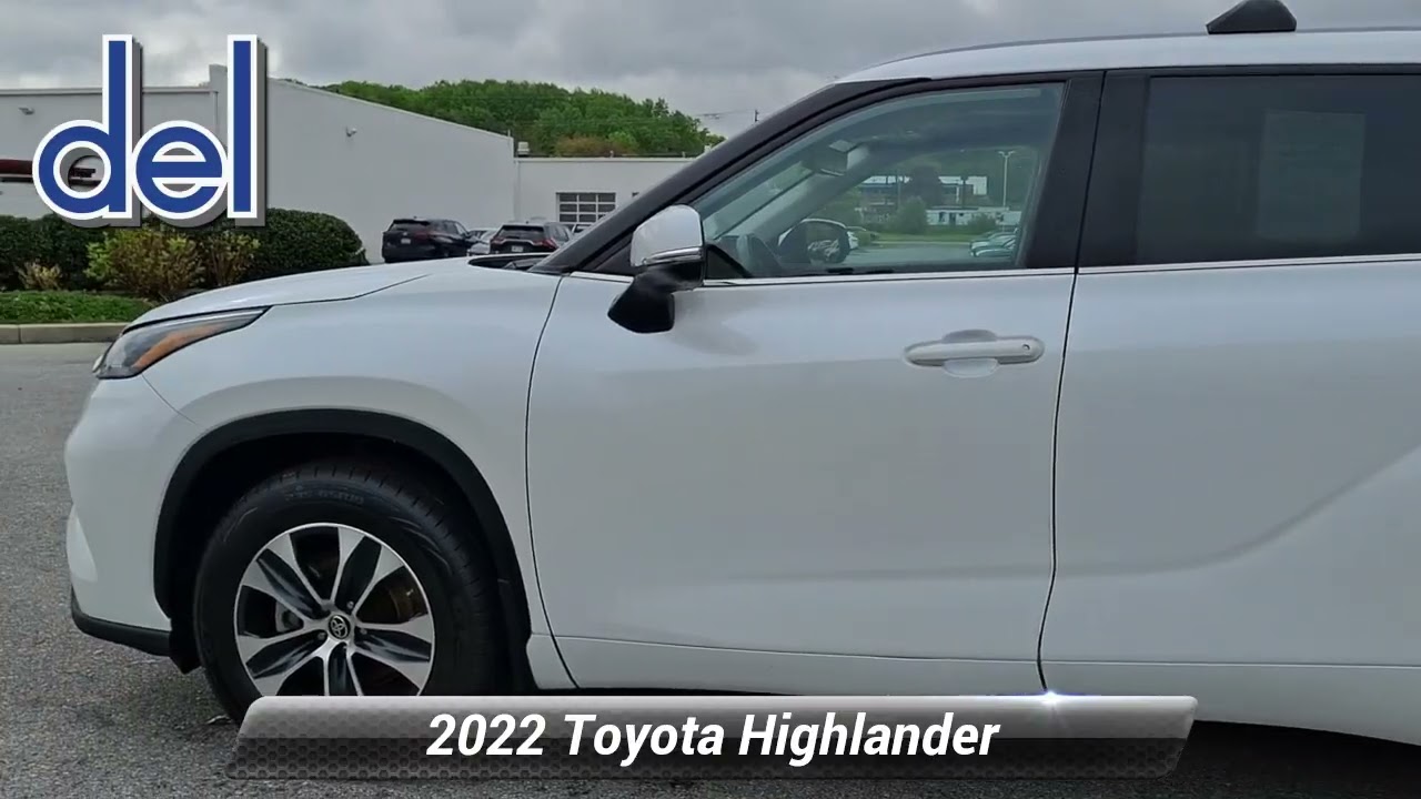 Used 2022 Toyota Highlander XLE, Thorndale, PA P10708 - YouTube