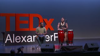 African Drum Performance Thierry Musantu Tedxalexanderpark