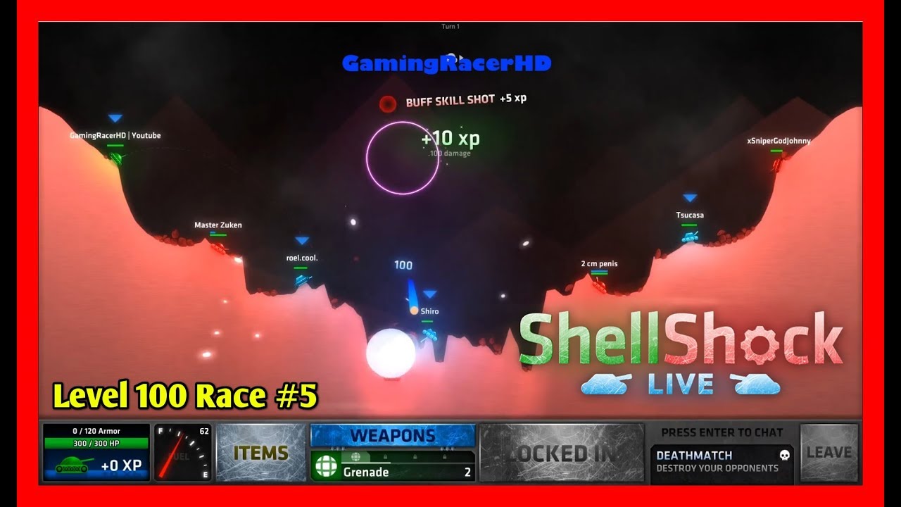 ShellShock Live - Road To Level 100 Race #5 - With GamingRacerHD! [1080p 60FPS]