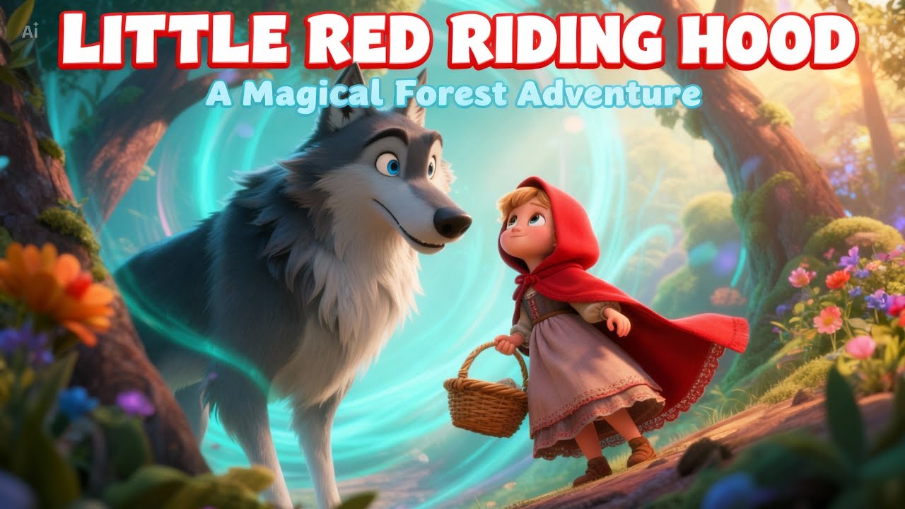 Little Red Riding Hood: A Classic Bedtime Story for Kids