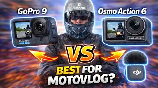 GoPro 9 vs DJI Osmo Action 6 – Ποια είναι καλύτερη για Motovlog; 🏍️