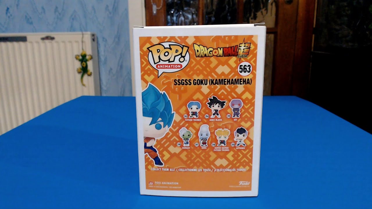 Unboxing Pop Funko SSGSS Goku Kamehameha Special Edition
