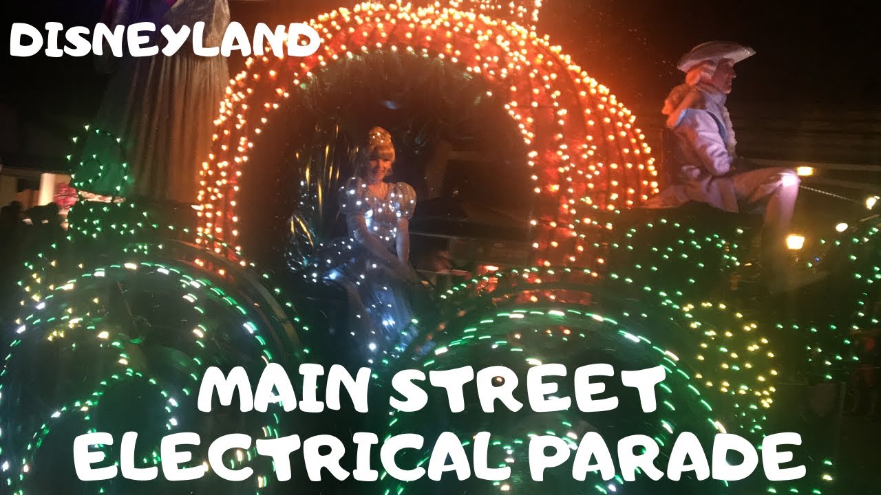 Main Street Electrical Parade at Disneyland Last Show