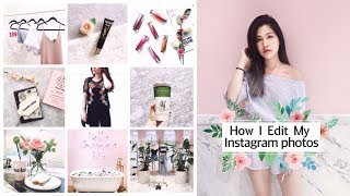 How I edit my instagram photos｜Instagram濾鏡調色分享Tiffany