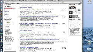 researching using the GALE database