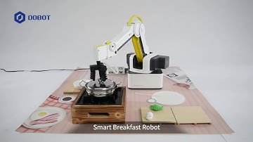 Dobot Magician Lite Making Breakfast