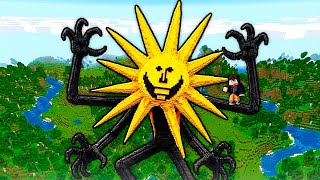 Je CONSTRUIS la STATUE de SUNMAN sur Minecraft ! (sinon il me tue)