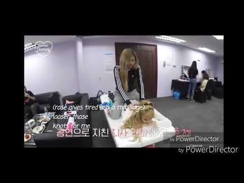 Funny moment(lisa and rose tickling moment)