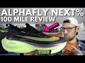 NIKE AIR ZOOM ALPHAFLY NEXT% REVIEW after 100 MILES | 2020's BEST racing shoe or OVERPRICED? EDDBUD