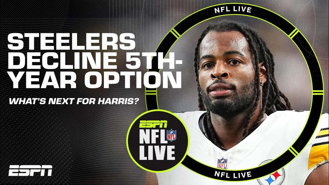 🚨 Steelers decline 5thyear option for Najee Harris 🚨 NFL Live YouTube