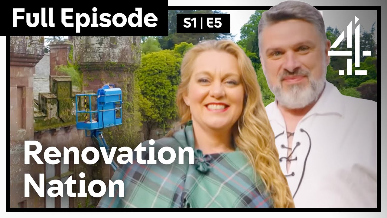 Huge Abandoned Castle Restoration Project | Renovation Nation | Channel ...