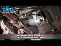 How to Replace Starter 2013-2017 Honda Accord