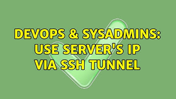 DevOps & SysAdmins: Use server