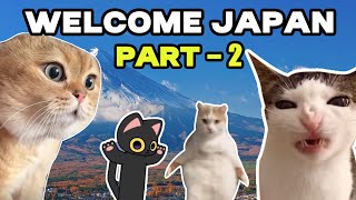 CAT MEMES: GO TO ROADTRIP JAPAN ( part 2 )