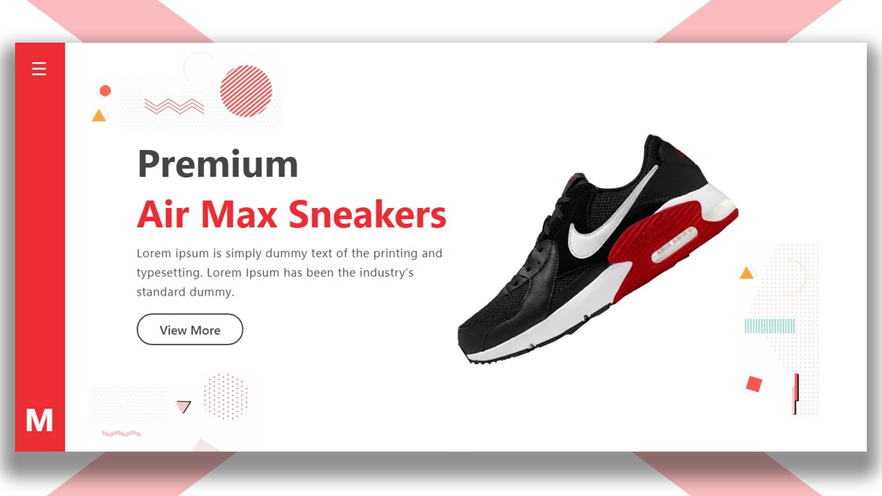 How To Make Product Page On Website Using HTML And CSS | Beautiful ...