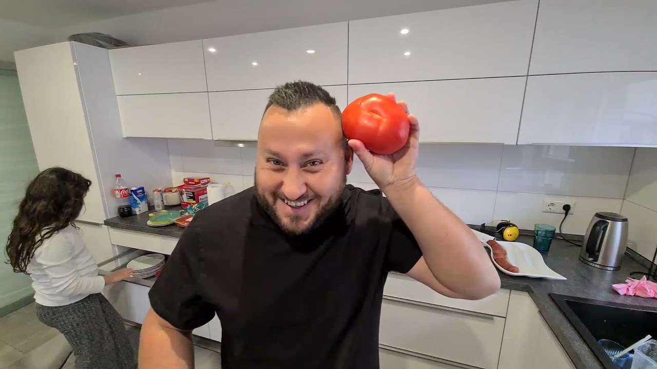 Kızlarımla Eşime mükemmel kahvaltı sürprizi yaptık