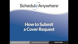 How to Submit a Cover Request