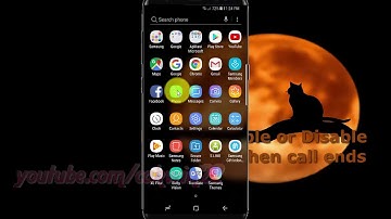 Samsung Galaxy S9 : How to Enable or Disable Play tone when call ends (Android Oreo)