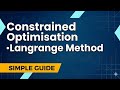 🌿Constrained Optimisation | Live Recorded Lesson🌿