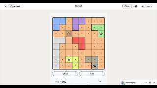 LinkedIn Games - Queens #261#queens