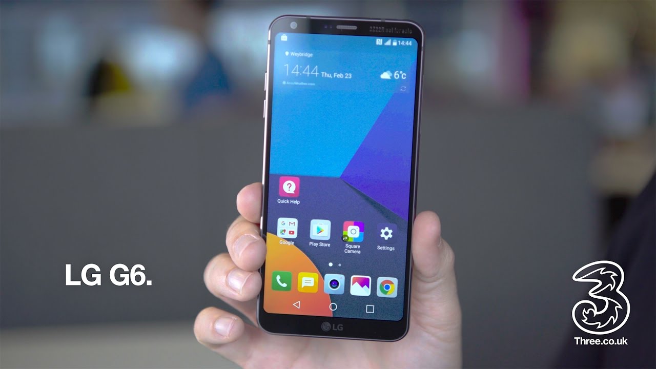 LG G6 | First look; Favourite features | Three - YouTube