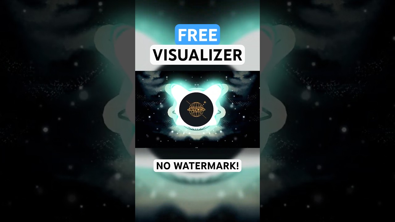 Best FREE Audio Visualizer for music - No watermark!