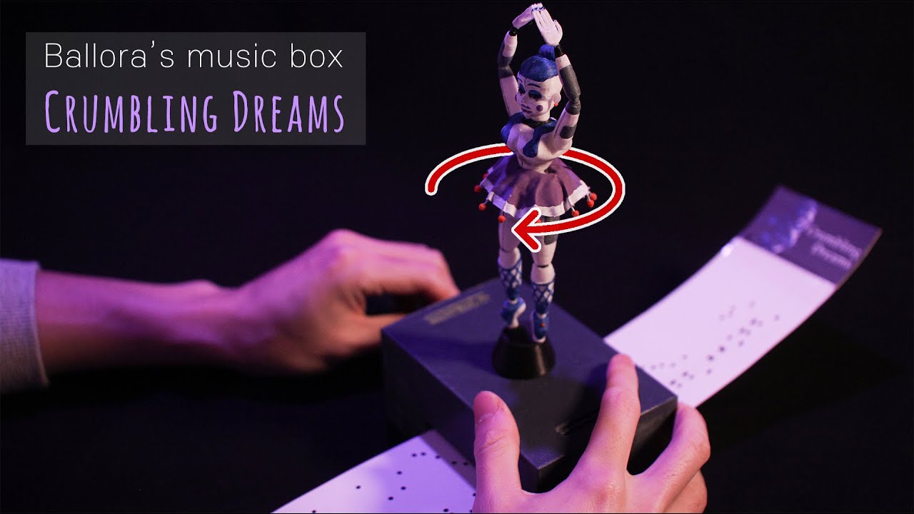 FNAF Ballora's music box "Crumbling Dreams" in real life / 프레디의 피자가게