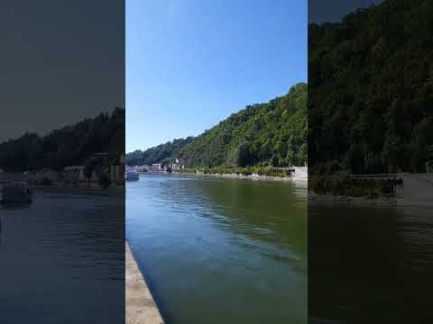 ቪዲዮ: Passau፣ ጀርመን፡ ከተማ በሶስት ወንዞች ላይ