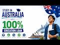 Study in Australia with 100% Education Loan
