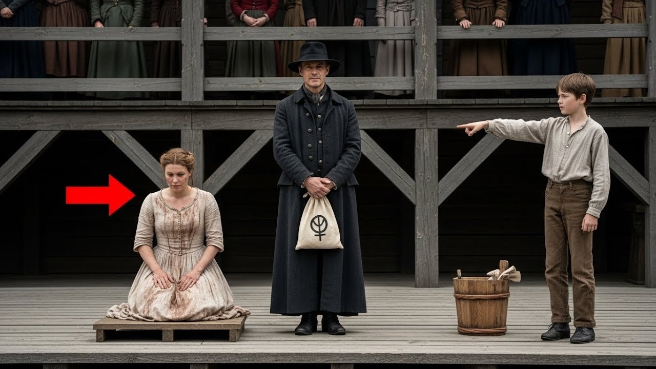 They Mocked the Bride Sold in Chains   Until a Quiet Cowboy Rancher Said, “My Son Needs You”