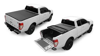 Tri Fold Soft Tonneau Cover- Yoto Tonneau Cover screenshot 1