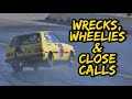 Drag Racing Wrecks, Wheelies & Close Calls Compilation 2