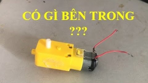 Bên trong mô tơ giảm tốc có gì ? Inside gear motor