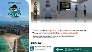 The Impact of Navigation on Proxemics in an Immersive Virtual Environment with Conversational Agents