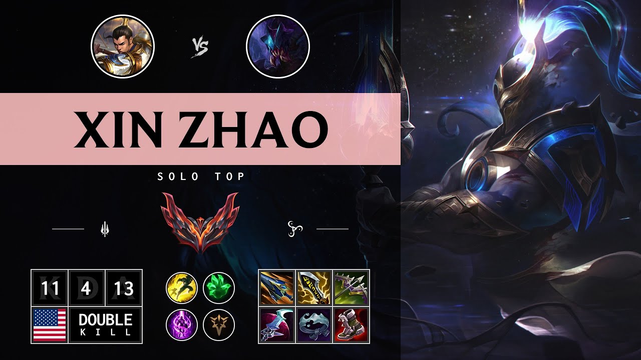 Xin Zhao Top vs Rek'Sai - NA Grandmaster Patch 14.13