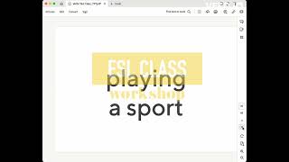 How to do an ESL Level Test with Verbs
