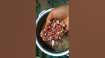 Red rice appam ratio