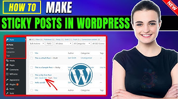 WordPress Sticky Posts | How to make sticky posts in wordpress 2025