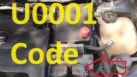 Causes and Fixes U0001 Code: High Speed CAN Communication Bus