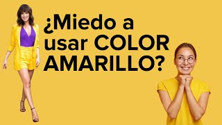 Cómo COMBINAR el COLOR AMARILLO 🟡 con ESTILO