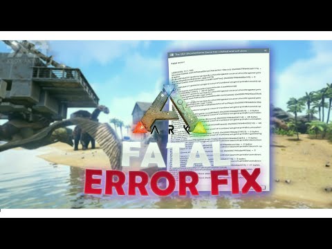 [Tutorial] ARK Einzelspieler Fatal Error Fix | DE