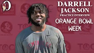 FSU football | DT Darrell Jackson on making his debut in Orange Bowl