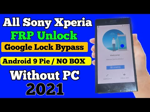 All Sony Xperia Frp Unlock Android 9 Pie 2021| Bypass Google Account Without PC 2021/ 100 %Working