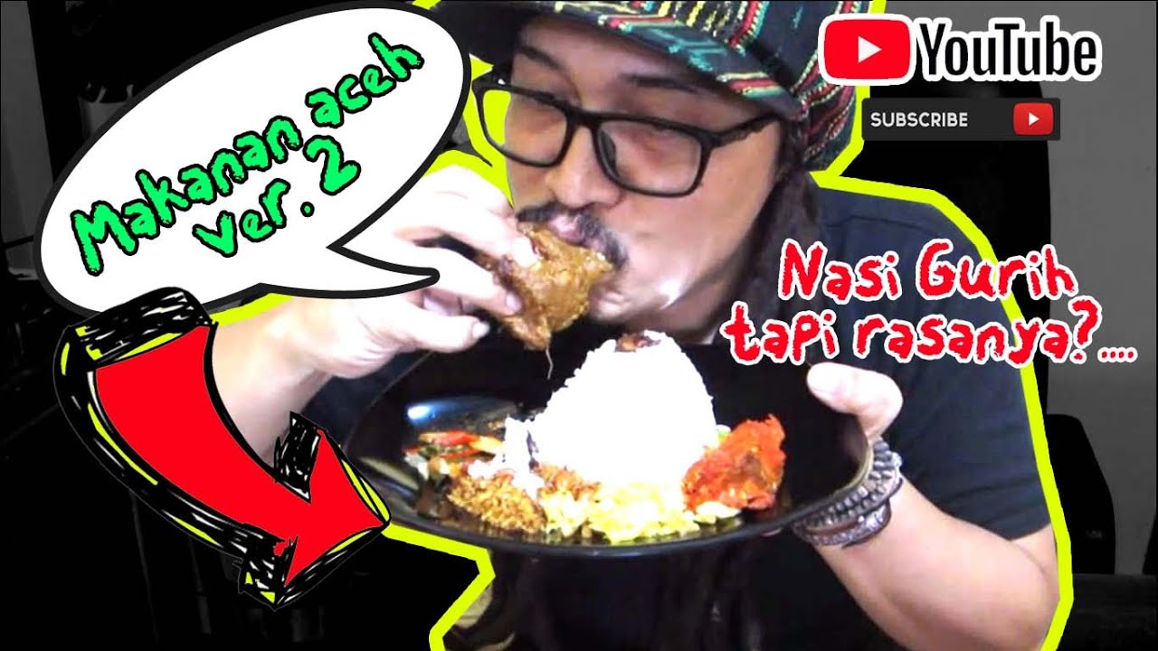 Makanan Aceh Nasi Gurih Sadis.... 