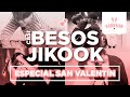 JIKOOK - BESOS + CASI BESOS + JIKOOK KISS 💙 💛  (Cecilia Kookmin)