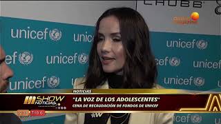 NATALIA OREIRO - Cena Unicef Argentina - 30/10/2018