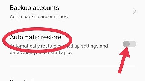 OnePlus N20 5G restore setting, How to on Automatic restore  in OnePlus N20 5G