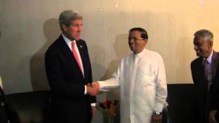 Secretary Kerry Meets With Sri Lankan President Maithripala Sirisena