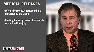 Medical Releases: What they mean in your Workers Comp case