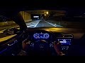 Vw golf r mk75 20 tsi 310hp akrapovic night drive pov by autotopnl